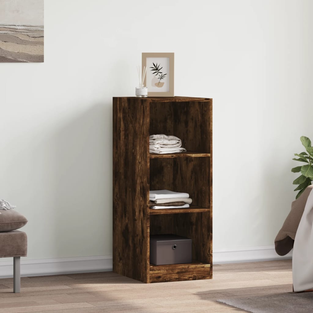 Armadio Rovere Fumo 48x41x102 Cm In Legno Multistrato