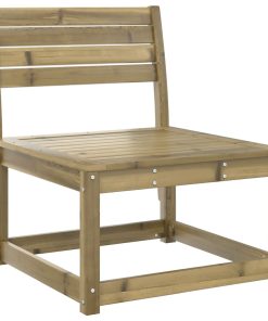 Divani Giardino Con Cuscini 2 Pz In Legno Impregnato Di Pino