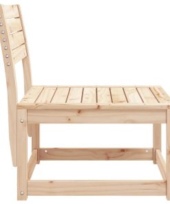 Divano Da Giardino In Legno Massello Di Pino