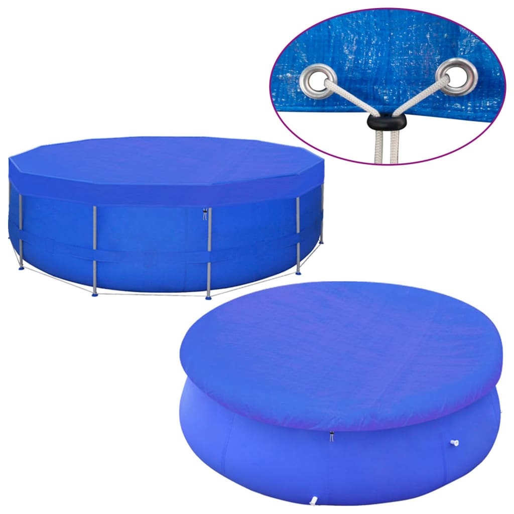 Coperture Per Piscina 2 Pz In Pe Rotonde 540 Cm 90 G/m² - Image 2