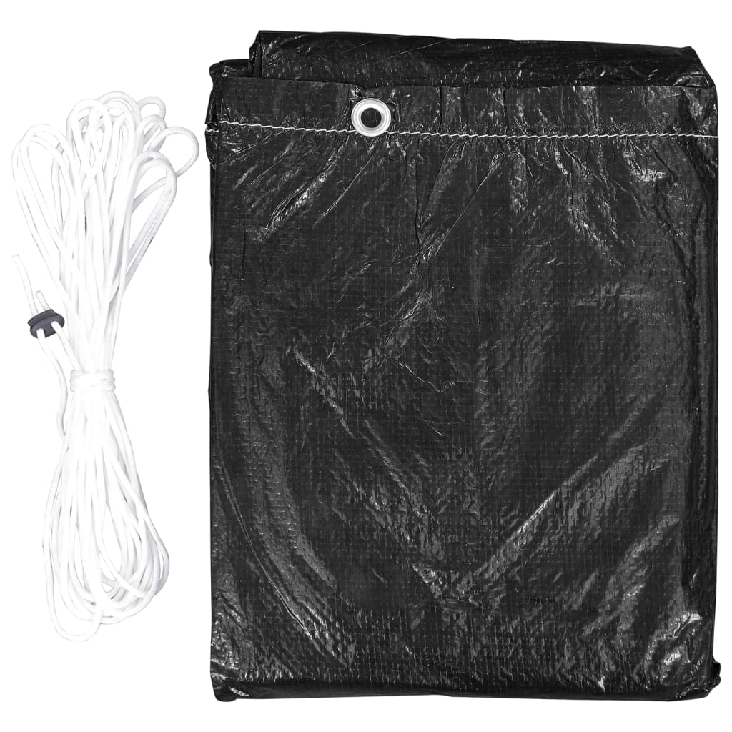 Coperture Arredi Giardino 2 Pz 10 Occhielli 205x90 cm - Image 3