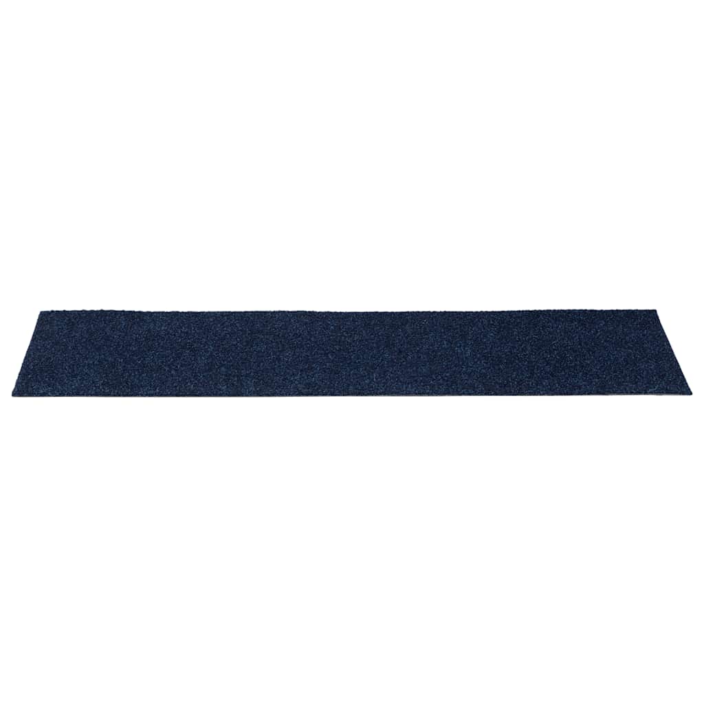 Tappetini Per Scale Autoadesivi 15 Pz 76x20 Cm Blu Navy Rettangolari - Image 6