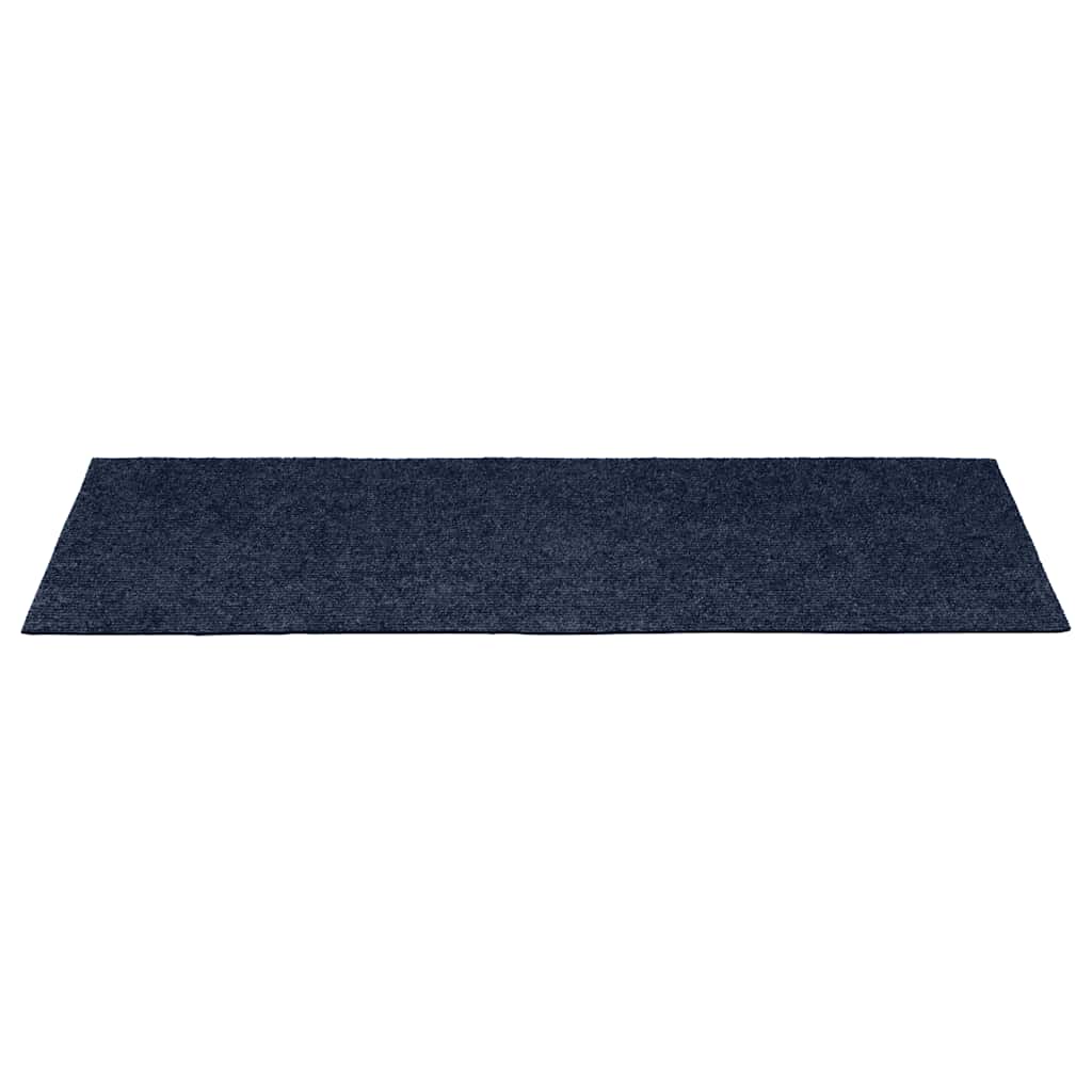 Tappetini Per Scale Autoadesivi 15 Pz 60x25 Cm Blu Navy Rettangolari - Image 2