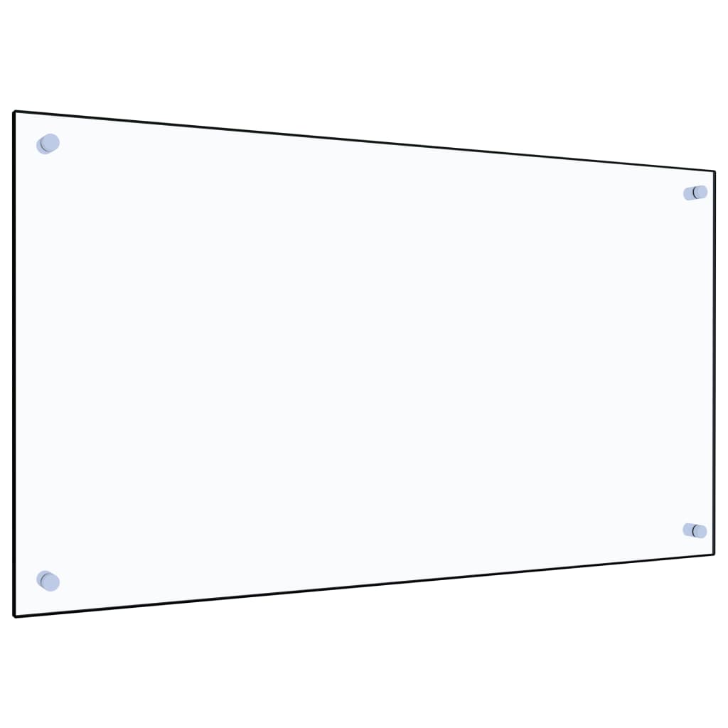 Paraschizzi Per Cucina Trasparente 90x50 Cm In Vetro Temperato - Image 6