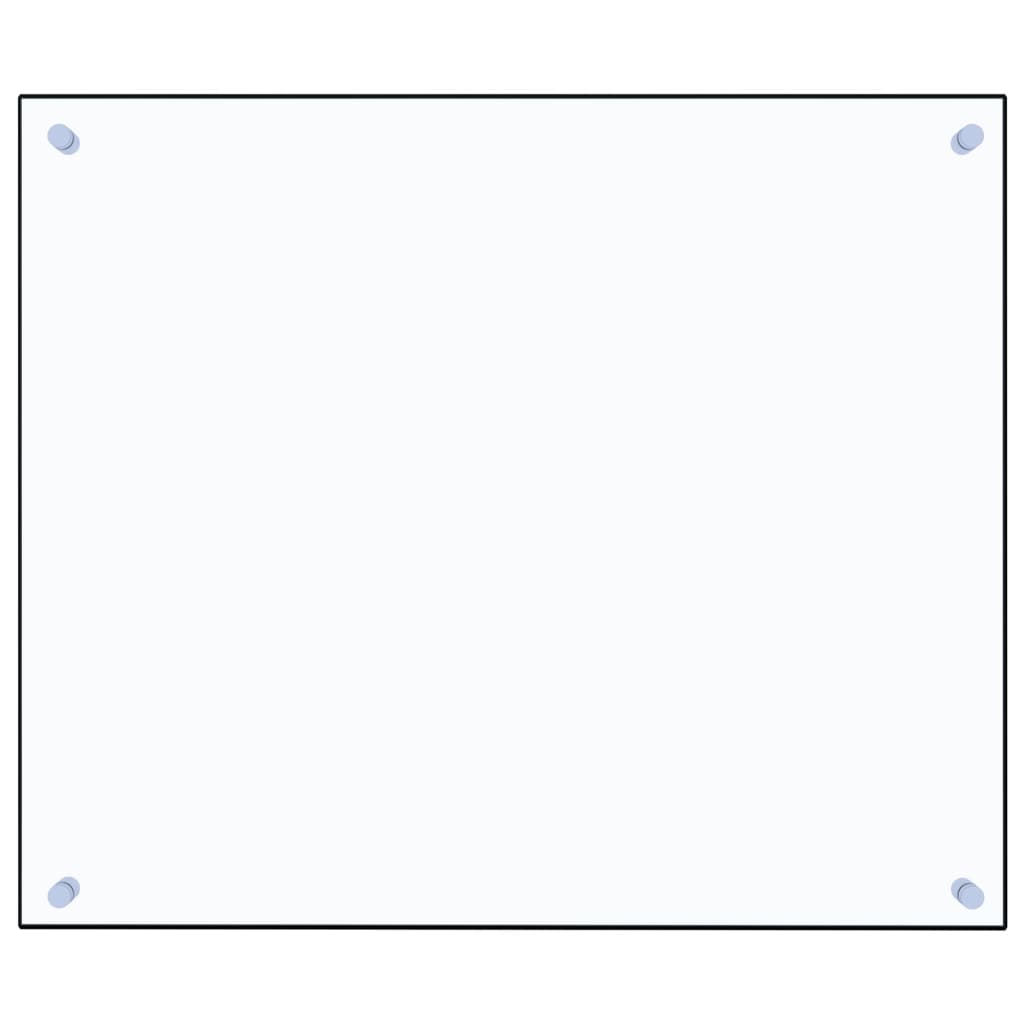 Paraschizzi Per Cucina Trasparente 70x60 Cm In Vetro Temperato - Image 6