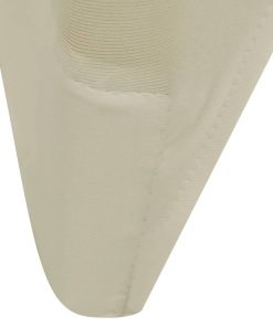 100 Pz Fodera Per Sedie In Tessuto Elasticizzato Crema