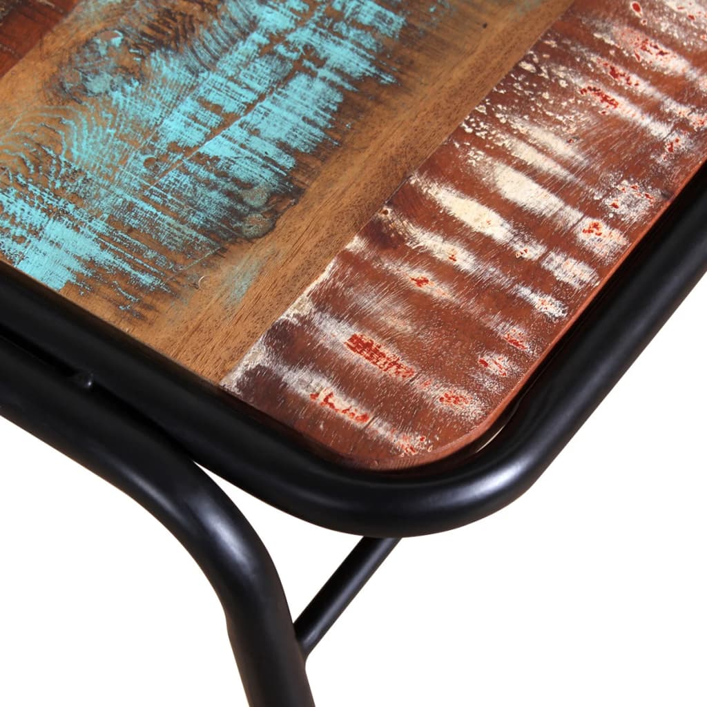 Sedie Da Pranzo 4 Pz In Legno Massello Di Recupero