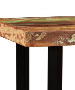 Set Da Bar 5 Pz In Legno Massello Di Recupero