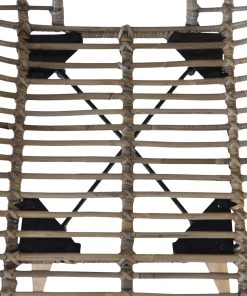 Sedie Da Pranzo 6 Pz Marroni In Rattan Naturale