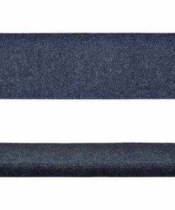 Tappetini Per Scale Autoadesivi 15 Pz 65x21x4 Cm Blu Bordo Rettangolare