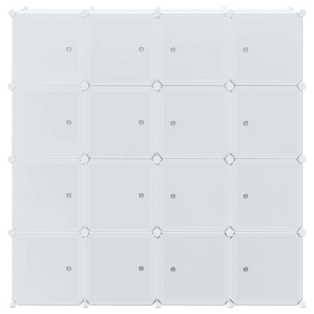 Organizzatore Portaoggetti Con 16 Cubi E Aste Per Appendere pp - Image 5