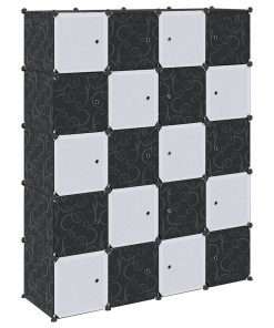 Organizzatore Portaoggetti Con 20 Cubi E Aste Per Appendere pp