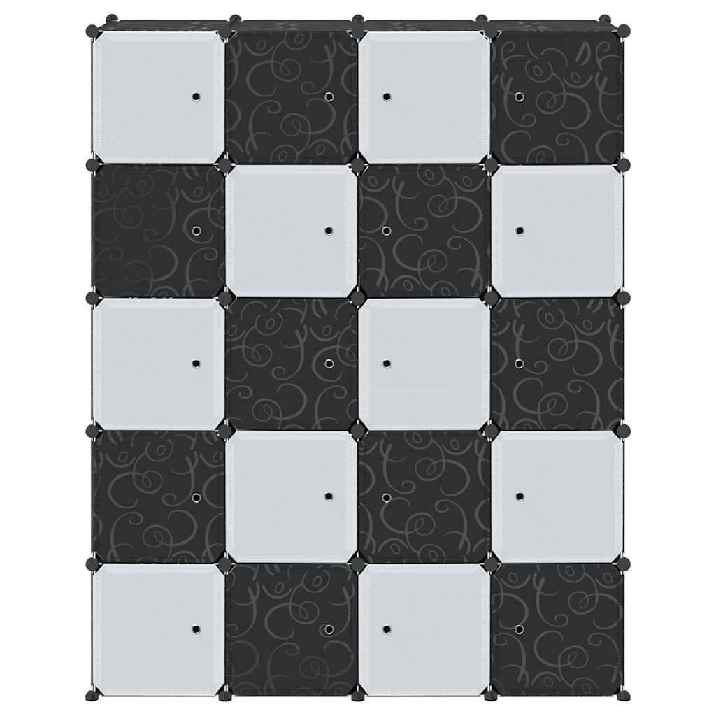 Organizzatore Portaoggetti Con 20 Cubi E Aste Per Appendere pp - Image 6