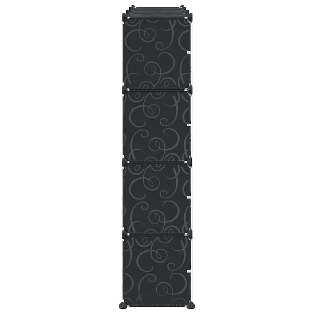 Organizzatore Portaoggetti Con 12 Cubi E Ante Trasparenti In pp - Image 5