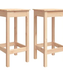 Set Da Bar 3 Pz In Legno Massello Di Pino