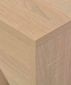 Tavolo Da Bar Con Scaffale Mobile Rovere 138x39x110 cm