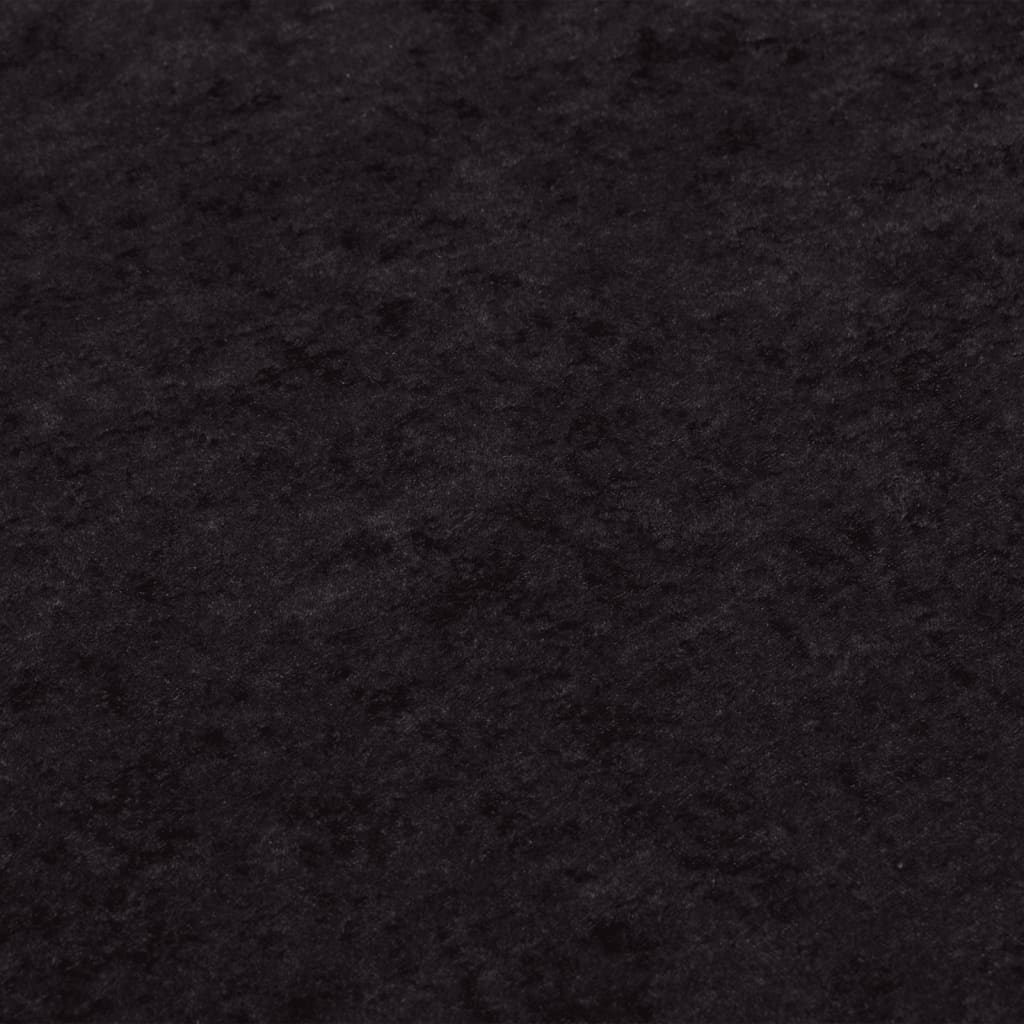 Tappeto Lavabile Antracite Ø 200 Cm Antiscivolo - Image 6