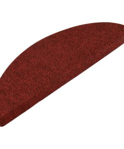 Tappeti Adesivi Per Scale 15 Pz 56x17x3 Cm Rossi