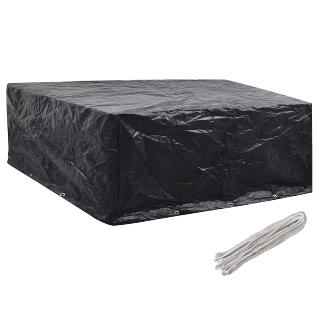 Coperture Arredi Giardino 2 Pz 10 Occhielli 260x260x90 cm - Image 5