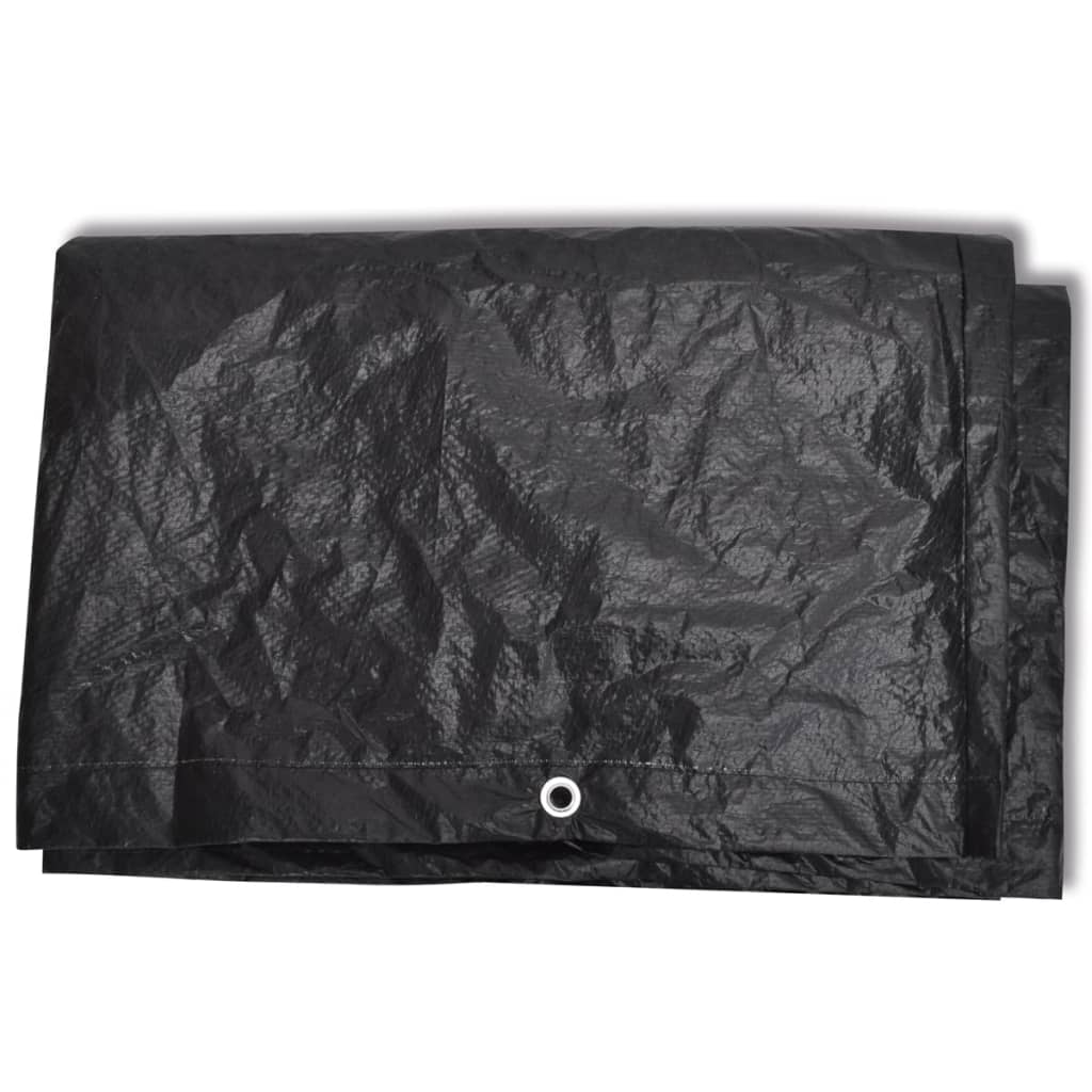 Coperture Arredi Giardino 2 Pz 10 Occhielli 260x260x90 cm