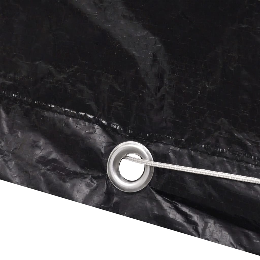 Coperture Arredi Giardino 2 Pz 8 Occhielli 218x77x55 cm