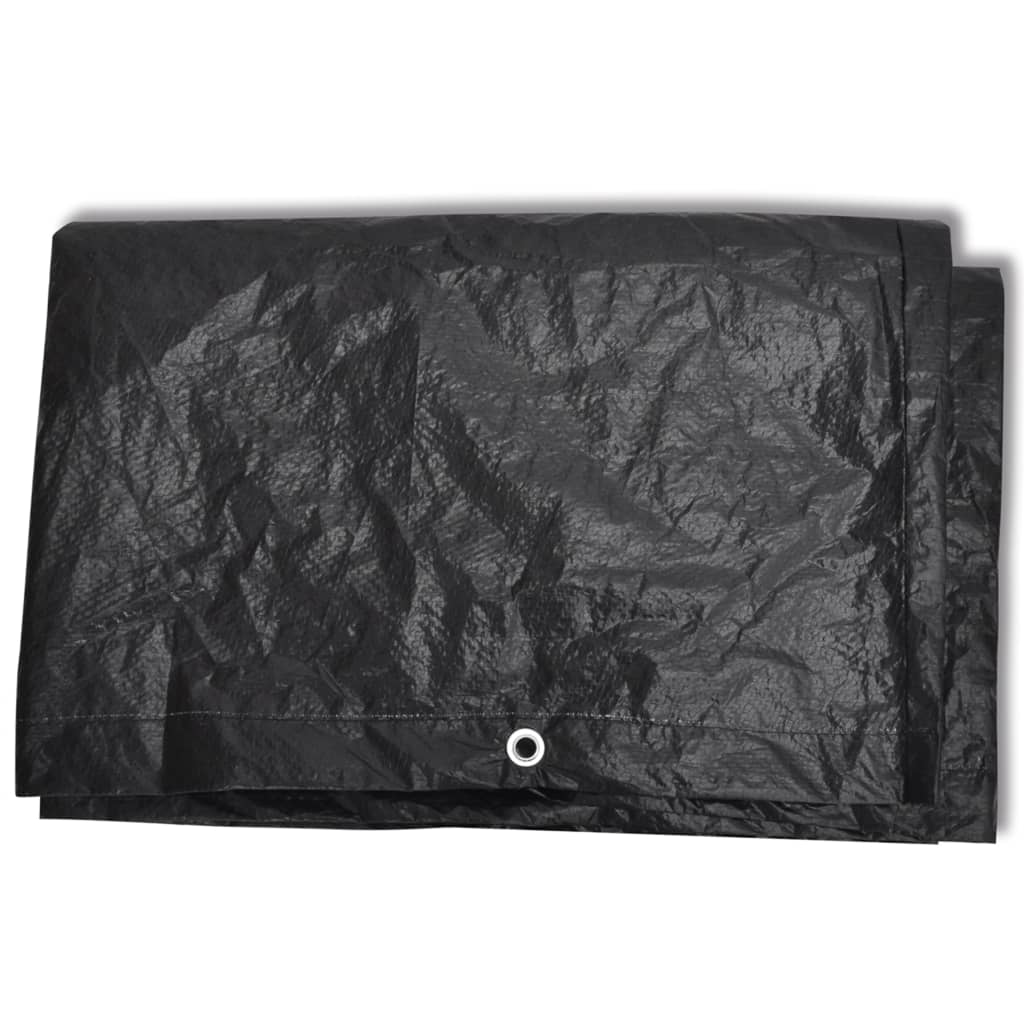 Coperture Arredi Giardino 2 Pz 8 Occhielli 250x210x90 cm