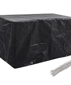 Coperture Arredi Giardino 2 Pz 8 Occhielli 180x70x90 cm