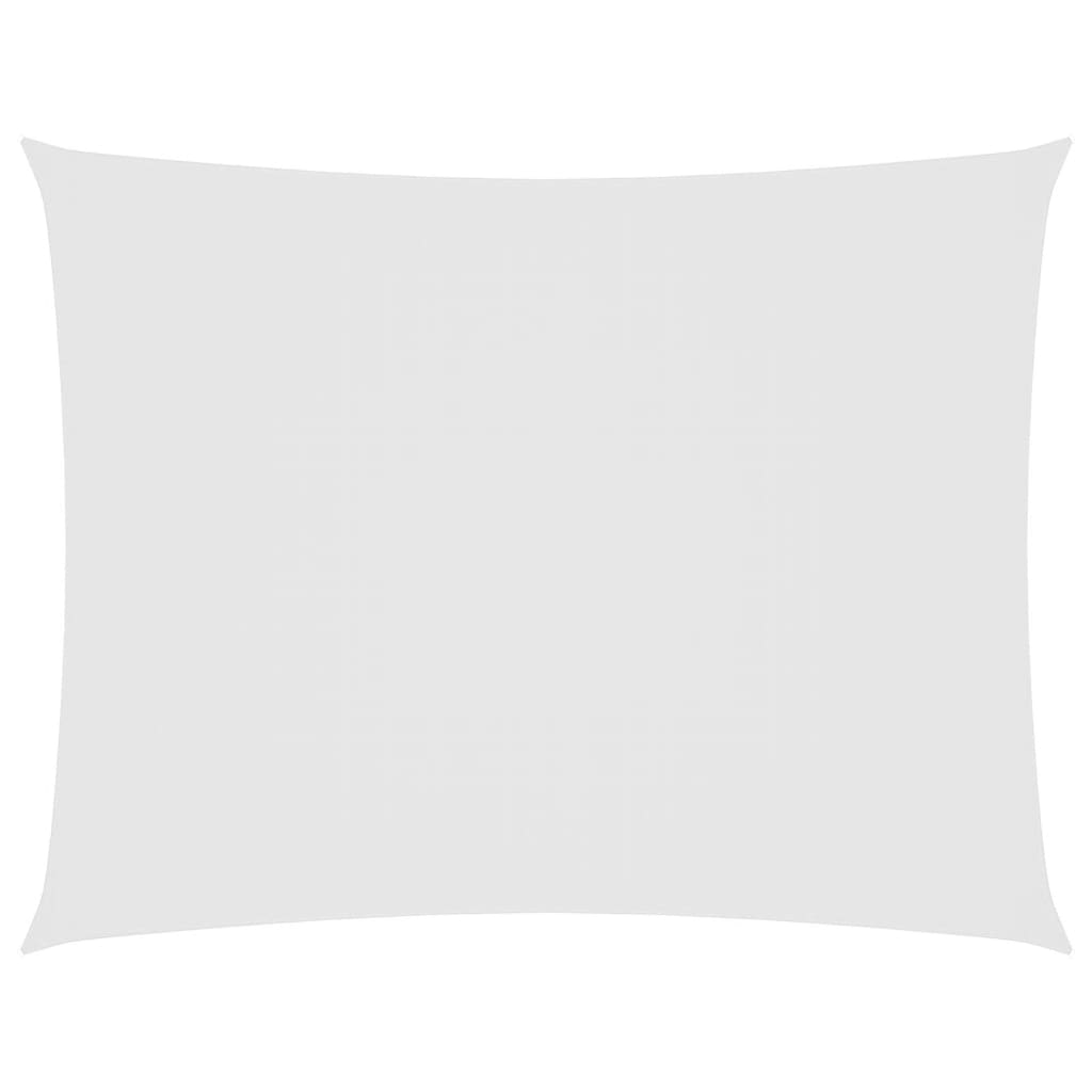 Parasole A Vela Oxford Rettangolare 5x6 M Bianco - Image 6