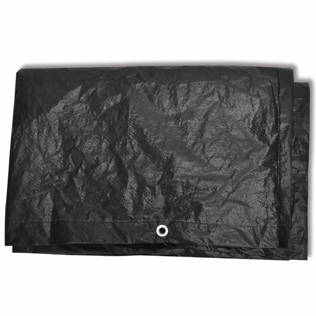 Coperture Arredi Giardino 2 Pz 8 Occhielli 140x70x90 cm