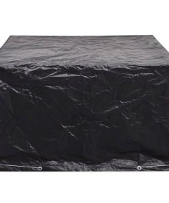 Coperture Arredi Giardino 2pz Polyrattan 8 Occhielli 172x113cm