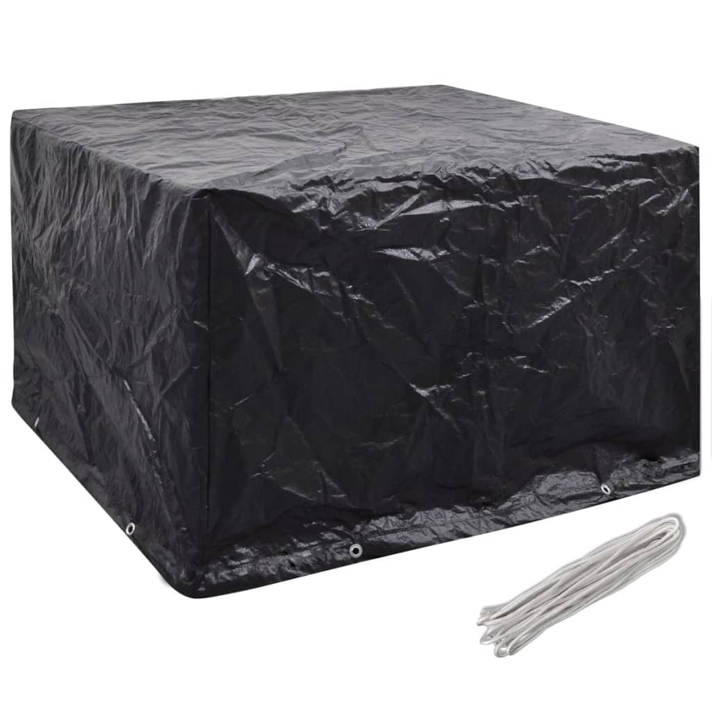 Coperture Arredi Giardino 2 Pz 8 Occhielli 135x135x90 cm