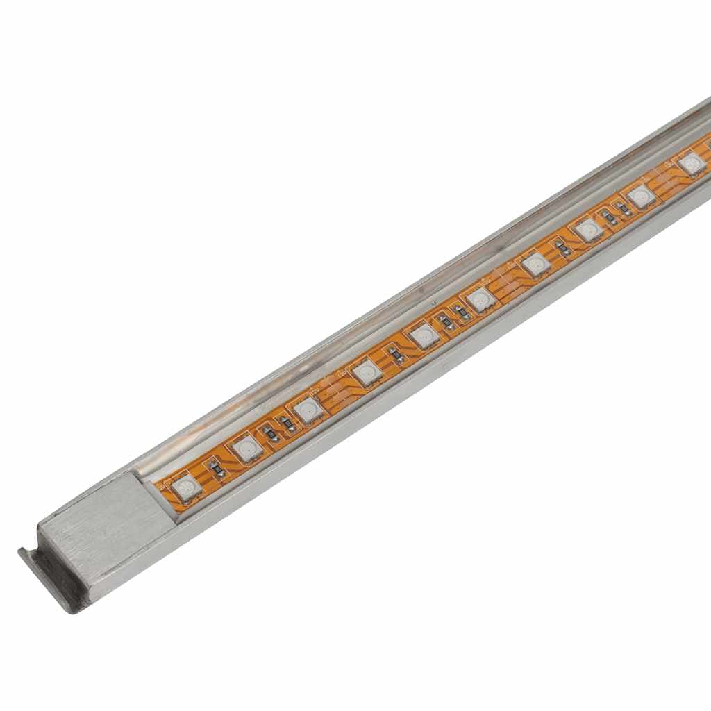 Cascata Per Laghetto Rettangolare Con Led In Acciaio Inox 30 cm - Image 4