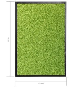 Zerbino Lavabile Verde 40x60 cm