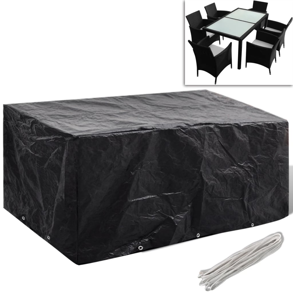 Copertura Per Mobili Da Giardino Con 8 Occhielli 240x140x90 cm