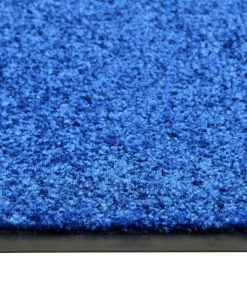 Zerbino Lavabile Blu 120x180 cm