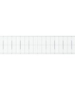 Cesto Gabbione Con Copertura 1000x50x200 Cm Ferro Zincato