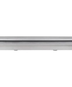 Cascata Per Laghetto Rettangolare Con Led In Acciaio Inox 60 cm