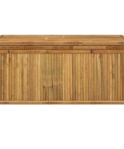 Contenitore Portaoggetti Da Giardino 110x52x55 Cm In Bambù