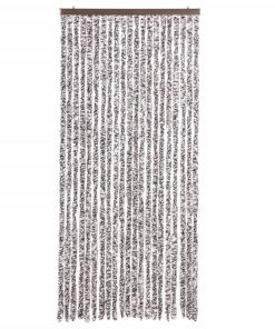 Zanzariera Marrone E Beige 90x220 Cm Ciniglia