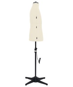 Manichino Maschile Regolabile Crema Taglia 37-45