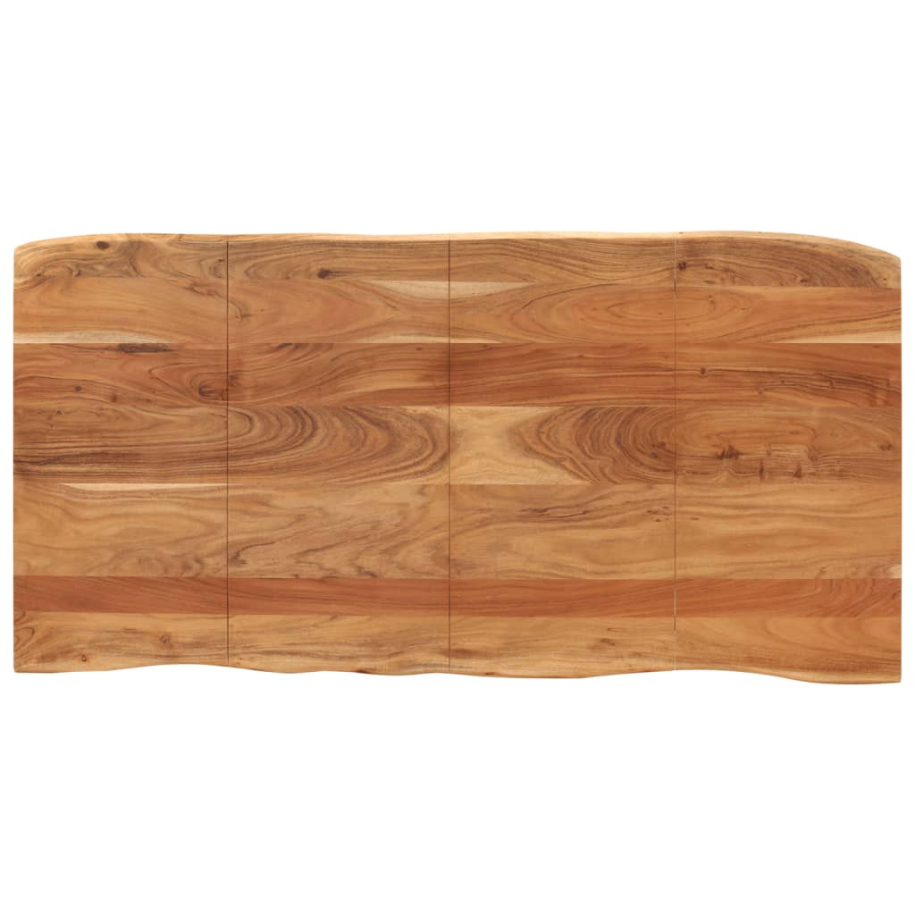 Tavolo Da Pranzo 180x90x76 Cm In Legno Massello Di Acacia - Image 4