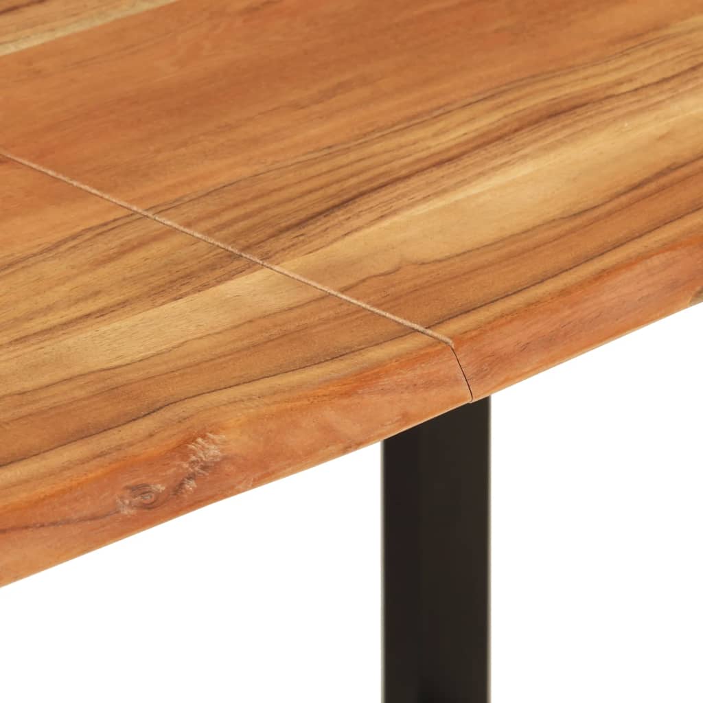 Tavolo Da Pranzo 180x90x76 Cm In Legno Massello Di Acacia - Image 3