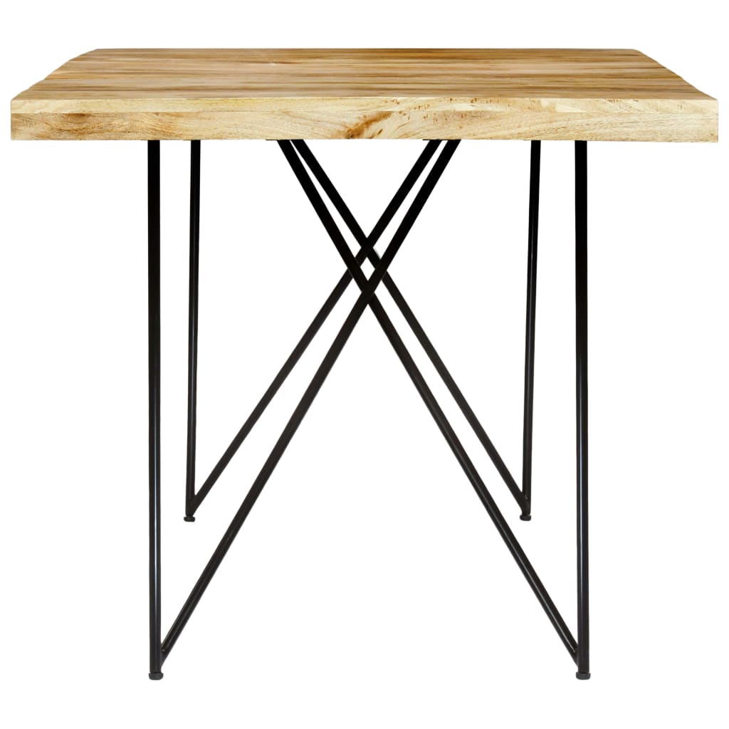 Tavolo Da Pranzo 180x90x76 Cm In Legno Massello Di Mango