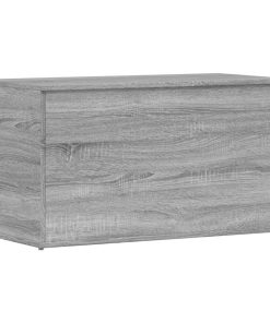 Cassapanca Grigio Sonoma 84x42x46 Cm In Legno Ingegnerizzato