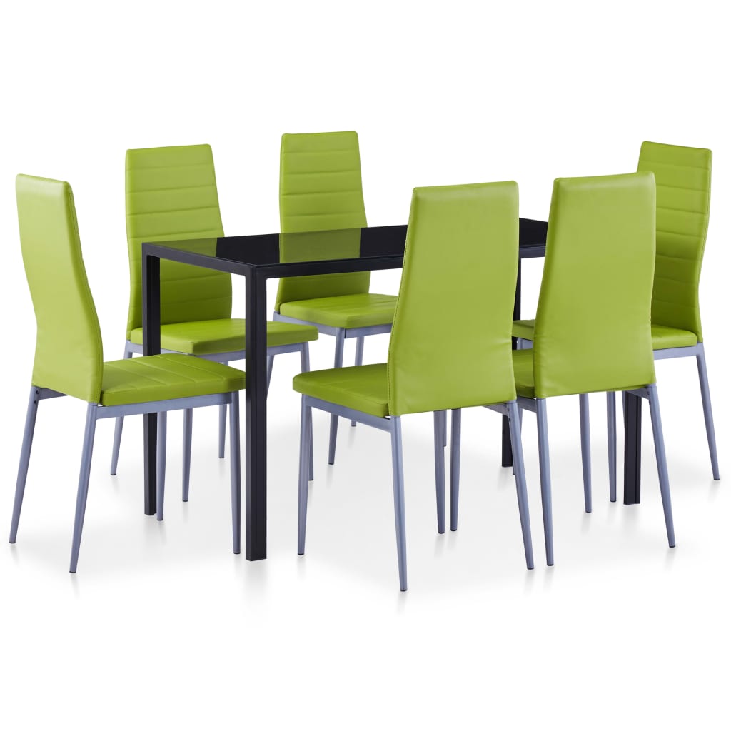 Set Da Pranzo 7 Pz Verde