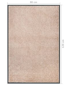Zerbino Beige 80x120 cm