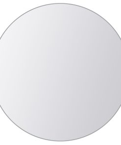 8 Pz Piastrelle A Specchio Rotonde In Vetro
