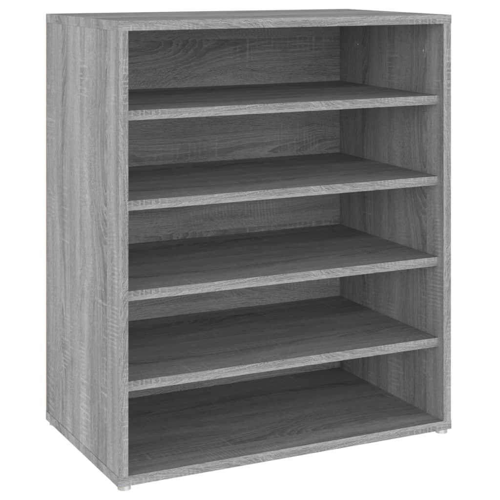 Scarpiera Grigio Sonoma 60x35x70 Cm In Legno Multistrato - Image 5