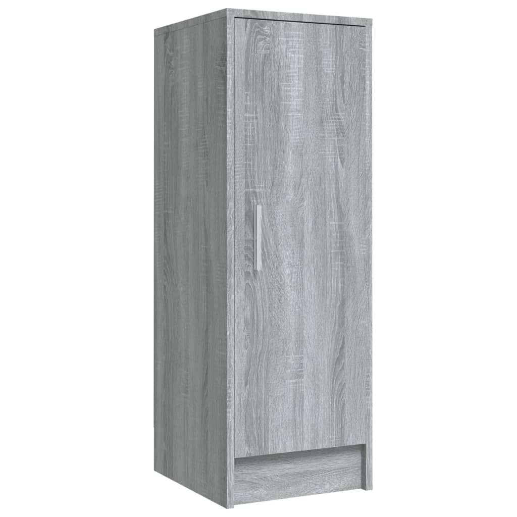 Scarpiera Grigio Sonoma 32x35x92 Cm In Legno Multistrato