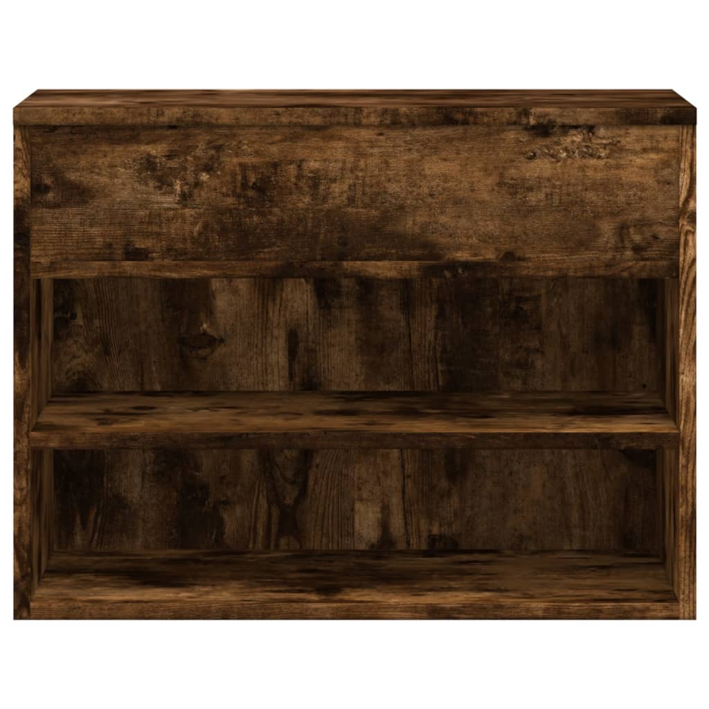 Scarpiera Rovere Fumo 60x30x45 Cm In Legno Multistrato - Image 6